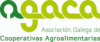 Logo Asociación Galega de Cooperativas Agroalimentarias. AGACA.