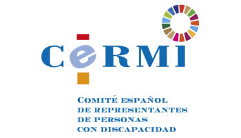 Logotipo CERMI. Comité Español de representantes de personas con discapacidad